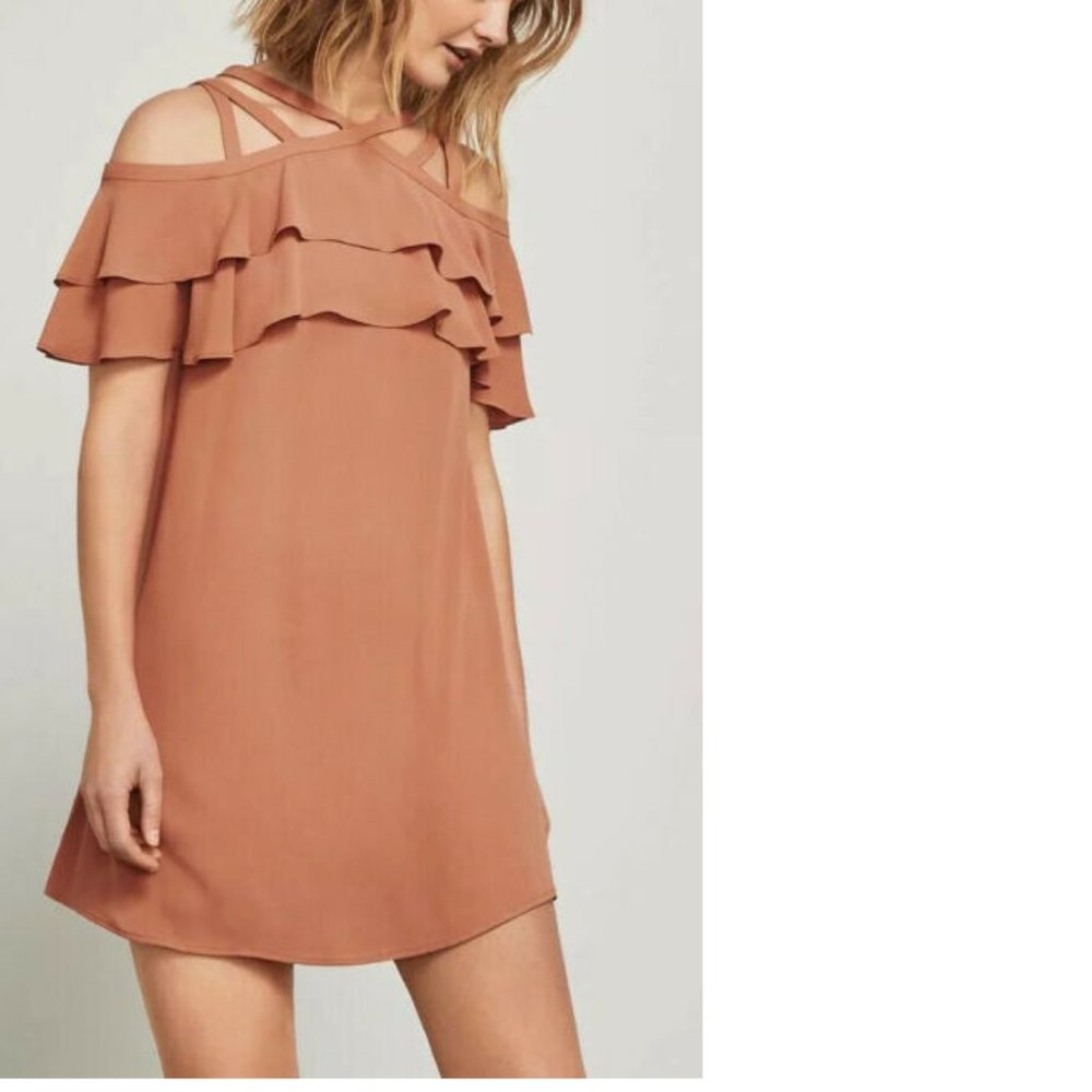 BCBG MaxAzria Cocktail Dress Chelsey Crisscross